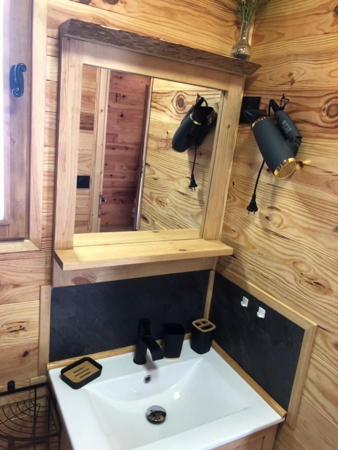 Chez Lavalou Gite 4* Chaleureux En Bois Lannemezan Exteriör bild